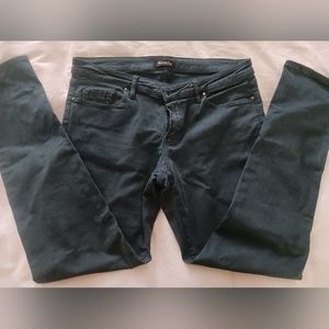 Massimo Dutti navy blue skinny pants